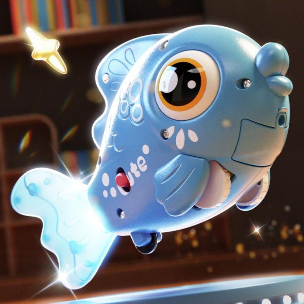 Cartoon Design Electric Simulation Fish Toy Electric Swinging Fish  Kids Birthday