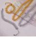 Chic Retro Floral Necklace & Sun Pattern Bracelet - Versatile, Light Luxury Accessories for Women