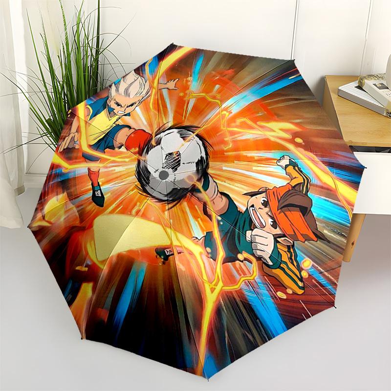 

1pc Automagic Open Close Outdoor Umbrella with 8 Bone Iron Frame - Suitable for Fans of Anime Character, Travel, Daily Use, Gift Idea for Festiva