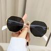 Retro Polygonal Sunglasses European and American Personalized Trendy Women's Sunglasses Fashion Glasses