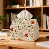 Tissue Box, Christmas Party Tissue Dispenser, Napkin Dispenser, Roll Paper Dispenser, Kitchen, Living Room, Bedroom Tissue Box, Cafe, Restaurant Tissu