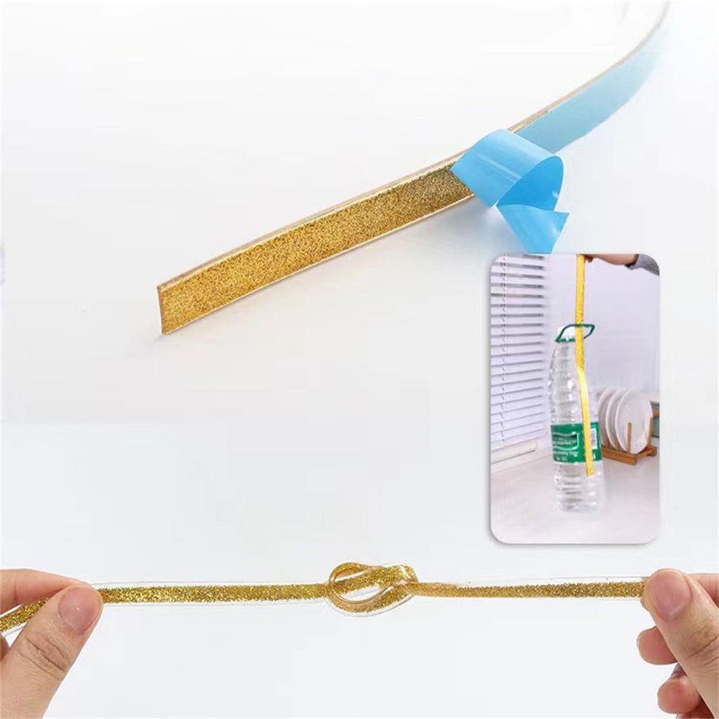 Easy Install Kitchen Bathroom Tile Gaps Sealing Tape 6M Self Adhesive Waterproof Strips Tile Gaps Filler Tape for House