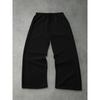 Men's Fashionable Casual Loose Wide Leg Pants with Totem Print Design, Street Hip-hop Style Hanging Sports Pants, Casual Outdoor