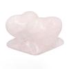 Pink Quartz Stone Crystal Energy Stone Handicraft Ornament for Desk Decoration Meditation Spiritual