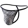 Thong JOCKMAIL One Size Specification Fashion Leopard Print Sexy Low Waisted Men's G-string Underwear Everyday Casual Sport T-back Club Underpants