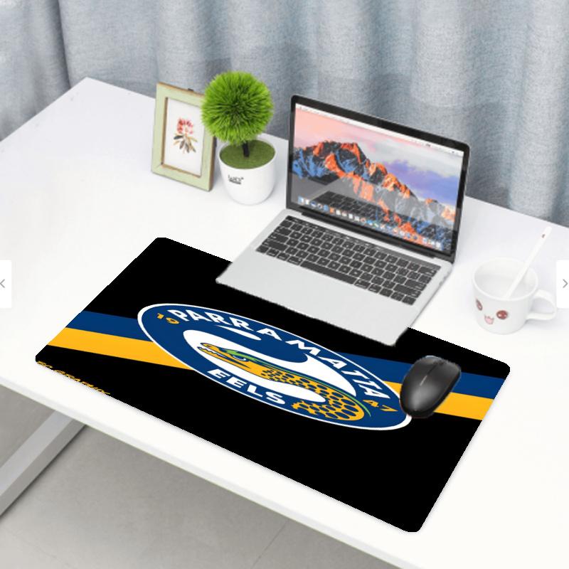 Parramatta Eels Print Mouse Pad, Anti‑Slip Desktop keyboard Mat, for PC Laptop Gaming Working Daily Use, Cool Festival Birthday Gift