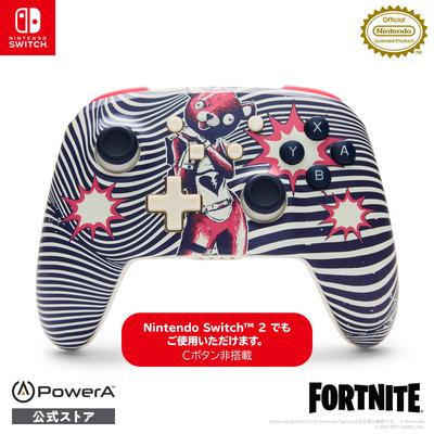 [Officially Licensed Nintendo Product] PowerA Wireless Controller for Nintendo Switch - Fortnite Cuddle Team Leader NSGP0416JP-01