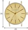 Armani Exchange AX5536 Officially Gold AX Women's Watch, Imported,
