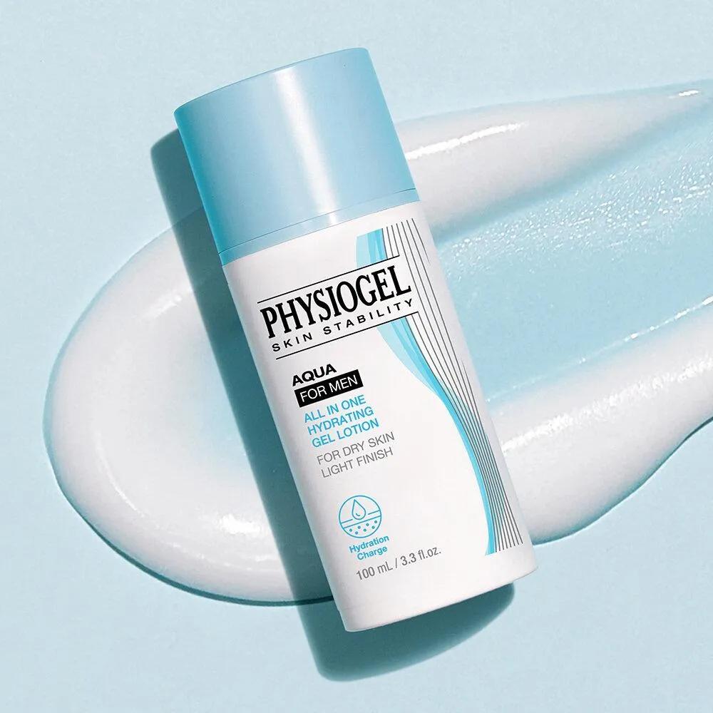 PHYSIOGEL Aqua For Men All In One Hydrating Gel Lotion 100ml