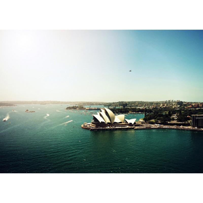 Framed Sydney Opera House Poster: Decorative Wall Art with Free Shipping