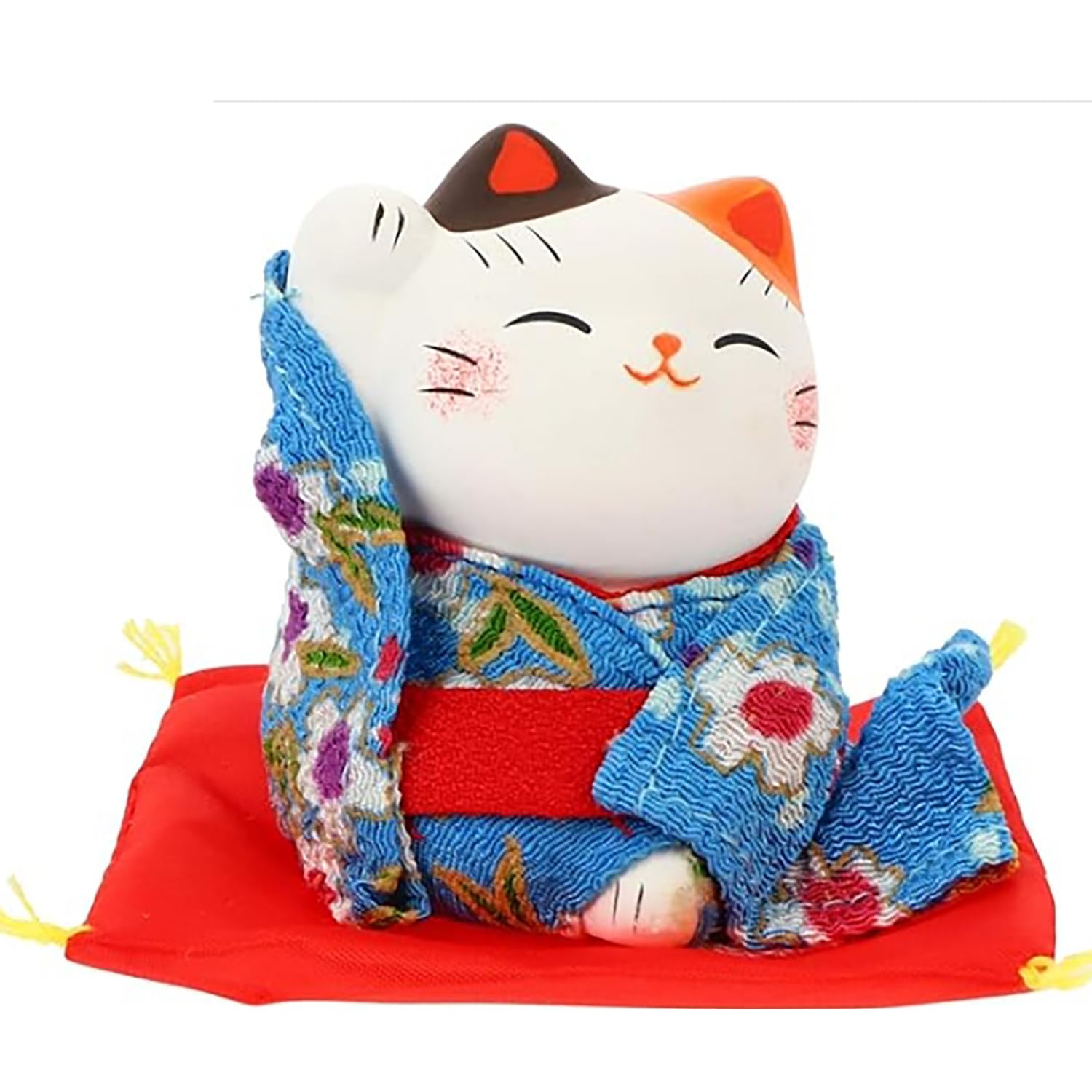 

Интерьер Увеличивает Хороший Бизнес Фэн Левый Манеки-неко (Lucky Cat) Фигурка, Украшение, Удача, Успех, Процветание, Фэн-шуй,