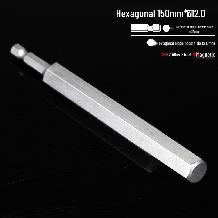 S2 Hexagon Magnetic Impact Driver Bit Set for Electric Screwdrivers