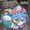 Re Zero Round Area Rug Carpet Rug For Living Room Bedroom Sofa Playroom Decor Nonslip Floor Mat