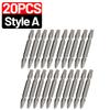PH2 Cross Slot Magnetic Screwdriver Bits S2 Steel Magnetic Double Head Torque Batch Head Drill Bit Electric Driver Power Tools