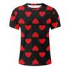 Men's T-shirt, Loose Casual Short Sleeved Top, Men's Short Sleeved Top