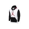 Men's Air Colorblock Logo Printing Fleece Lined Stay Warm Hooded Pullover Sports White CK1349-100