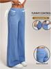2025 Stylish & Comfortable Digital Print Faux Denim Women's Pants