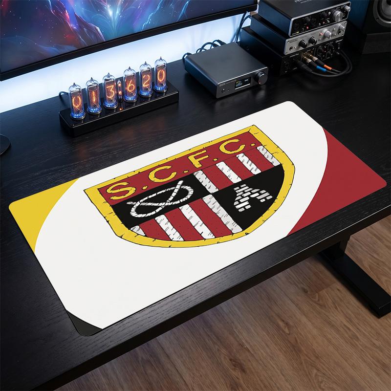 Stoke City Football Print Large Mouse Pad, Anti-Slip Extended Gaming Desk Mat for Office Home