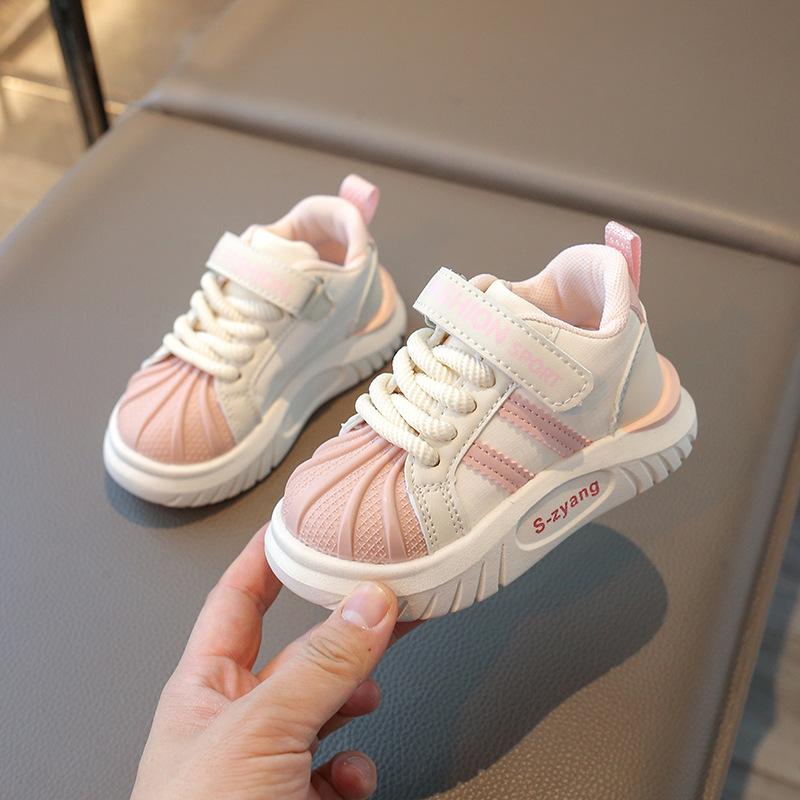 1-5 years old baby sports shoes girls casual shoes children's spring new waterproof leather surface boys shoes soft sole children's shoes