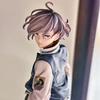22cm bungou dogs vagrants anime figure youth dazai osamu action figure nakahara chuuya statuette pvc collection model doll toys