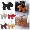 Cute Puppy PU  Dog Keychain PU Leather Car Key Ring Chain Lovely Puppy Keychain  Women