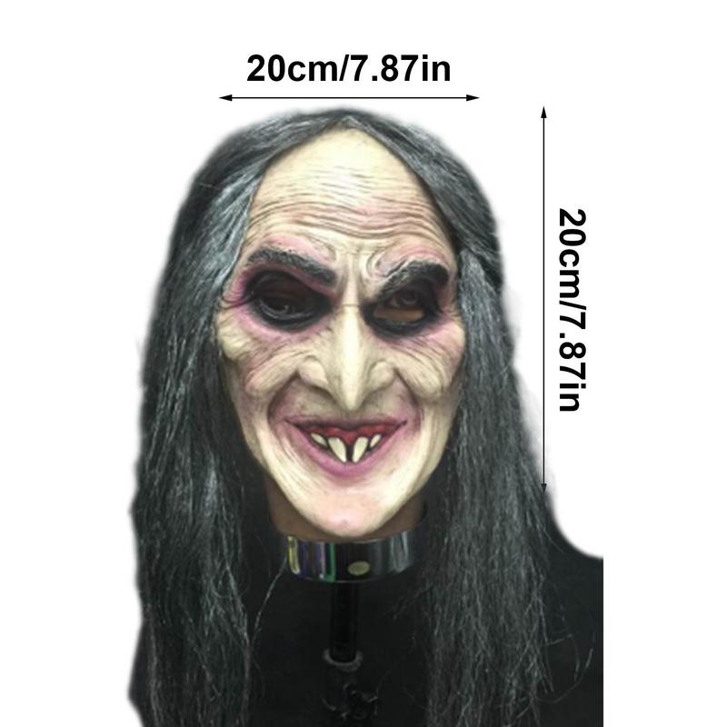 Gruselige Requisiten Spoof Horror Horror Maske Maskenball Zombie Masken Halloween Dekoration Halloween Gesichtsabdeckung Leichtes Trickspielzeug