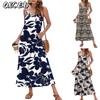 Fashion Summer Spring Sleeveless O-Neck Casual Dresses