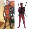 Stunning Deadpool Lycra Full Body Spandex Costume With Breathable Fabric