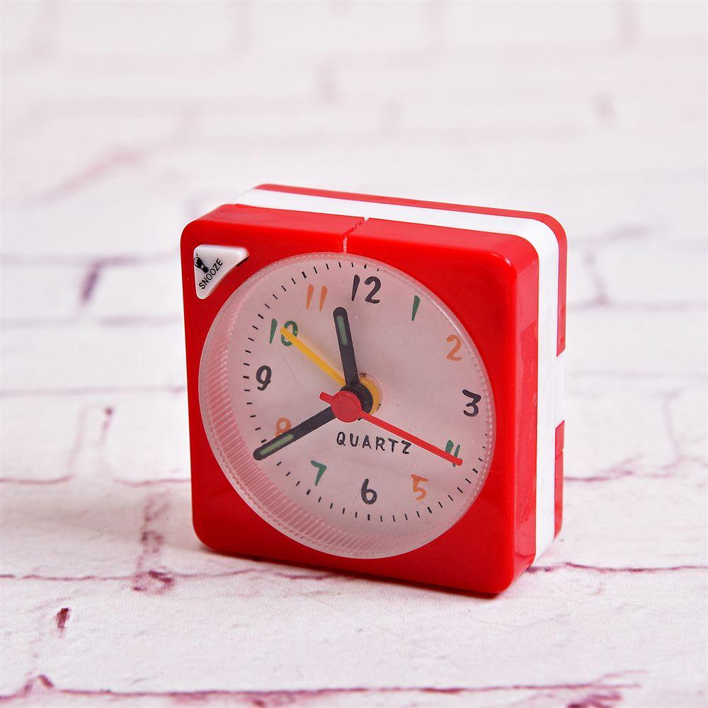 Simple Quiet No Tick Battery Operated Bedside Clocks Home Decor Alarm Clock Number Clock