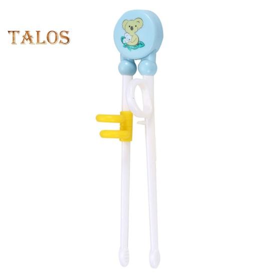 Palillos de entrenamiento, dibujos animados ergonómicos, fácil de limpiar, herramienta de aprendizaje efectiva y divertida, palillos de práctica para bebés