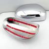 Adesivo para Capas Cromadas de Espelho Retrovisor para Jaguar X-Type, XK, XKR, XJ X350 2003-2008