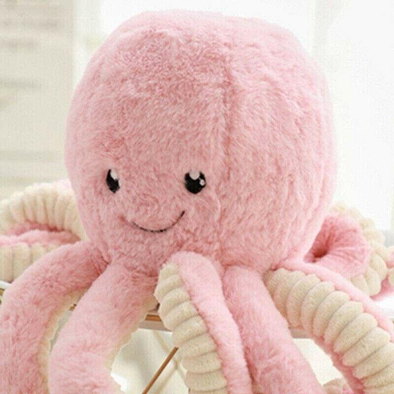 Adorable 15.7'' Octopus Plush Stuffed Toy Pillow For Kids And Home Decor