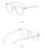 Stylish Unisex Anti-Blue Light Square Glasses Frame 21011 with Optional Prescription Lenses