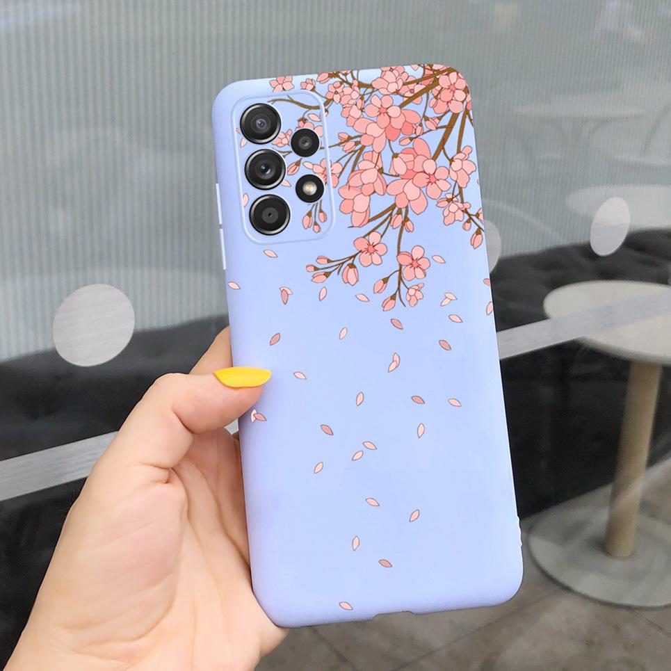 Flowers Case For  Women Girl Samsung Galaxy A23 M23 5G Case Shell Shockproof  Protection Bumper For Cover Samsung M23 A23 A 23