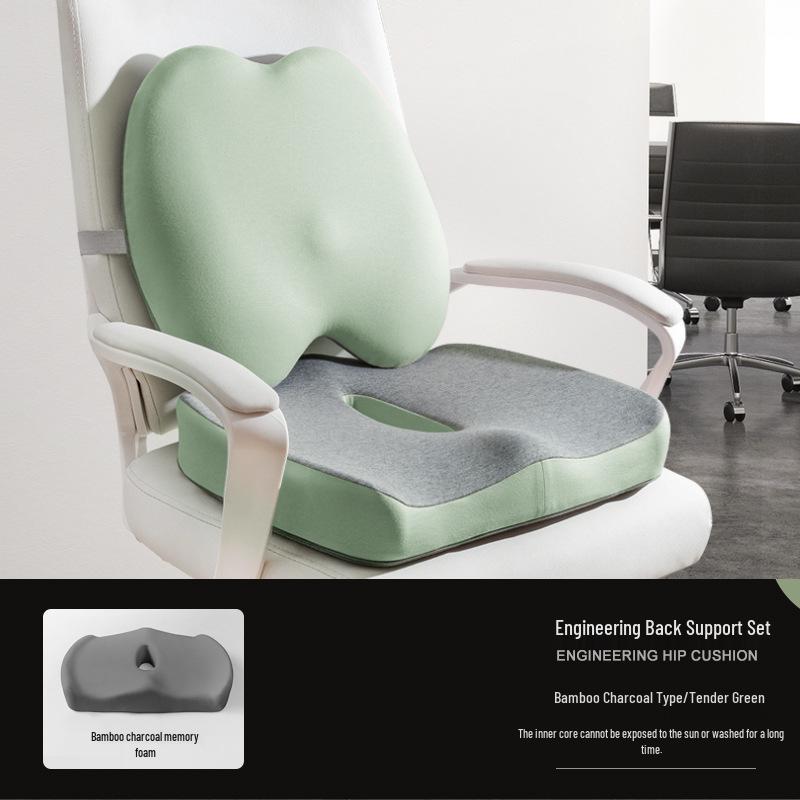 Ergonomisches Bürositzkissen mit Lendenwirbelstütze für Frauen - Lindert Gesäßschmerzen & Hämorrhoiden