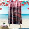 Inter Miami CF Print Strandtuch, Großes Weiches Schnelltrocknendes Handtuch für Strand Camping Schwimmen