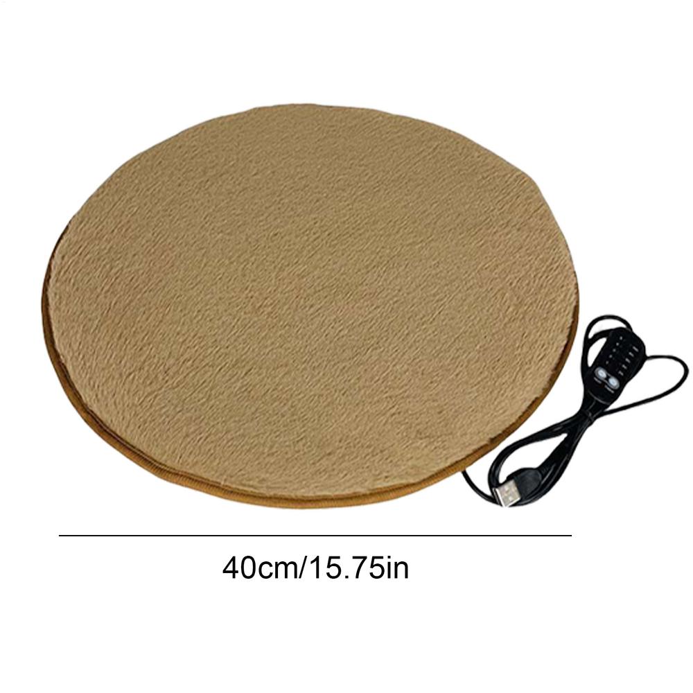 Heated Seat Cushion 5-Levels Home Warming Sitting Pad With Timer Pet heating Seat Cushion ForDog Outdoors Travel Car Apartment