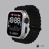 Key white LED electronic watch small square movement bright light personality wind trend electronic watch student couple LED electronic watch