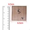 1/12 Dollhouse Mini Simulation Weiqi Game Educational Toy Decor Miniature Chess Board