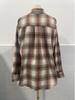 European & American Women's Casual Plaid Pocket Shirt – Autumn Winter 2025 Collection