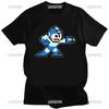 Official Megaman Player Select Men'S T-Shirt Mega Man Video Game Men Printed Tee Fashion Summer Cotton Casual Men'S Gift T Shirt