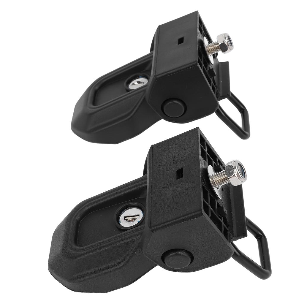 Locking Hood Latches with Keys High Strength Adjustable Anti Theft Locking Hood Catch Kit for JL JLU JT