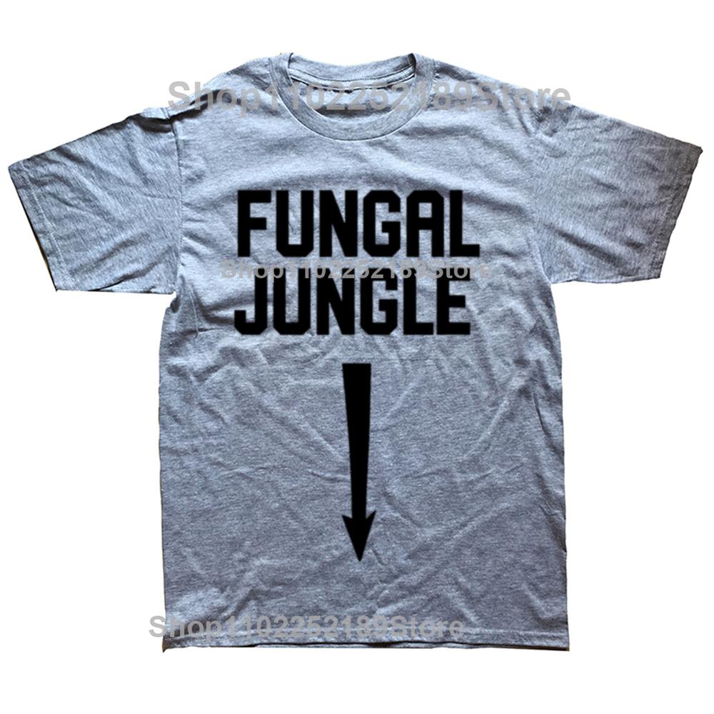 Funny Sexual Adult Humor Fungal Jungle Offensive T-shirt Men Fashion Casual Oversized Tshirt 100% Cotton Loose Oversized T Shirt