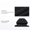 Fitness Casual Commuting Outdoor Sports Versatile Duck Down Warm Lightweight Woven Two-Piece Hooded Down Jacket Men Outerwear A11M541708FBK