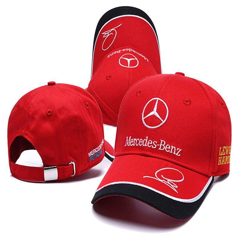 Embroidered Car Adjustable Cap For Mercedes Benz A C E S Class GLC CLE CLA W205 W213 W222 X167 Casual Racing Sport Baseball Hat OU7