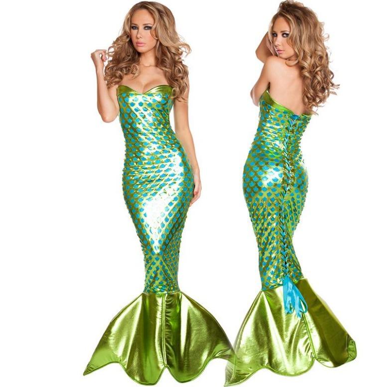New Halloween Models, Mermaid Costumes, Bras, Dress Sets, Game Uniforms.
