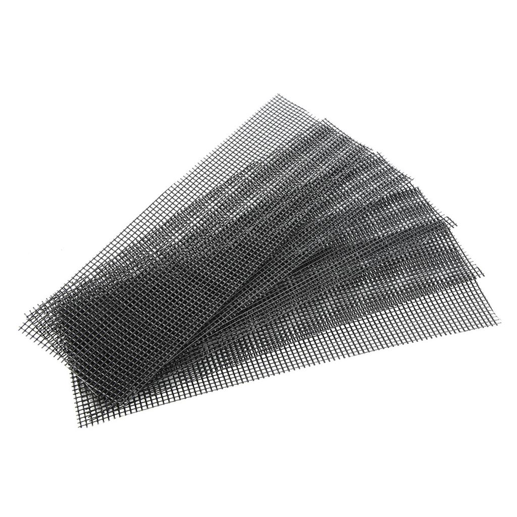 5 SZTUK Ogrodnictwo Doniczka Otwór Siatka Mata Podkładka Doniczka Sadzenie Bonsai Spód Siatka Mata (30 * 10 cm)