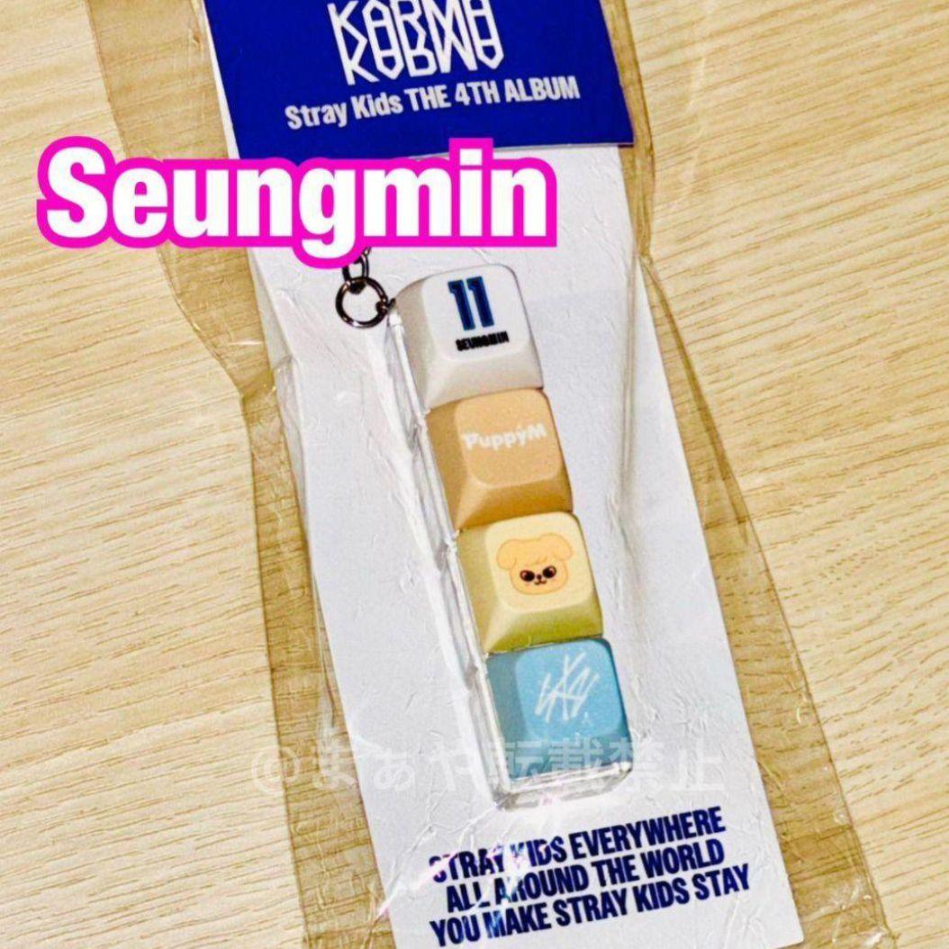 

[USED] Seungmin straykids KARMA Pop-up Keycap Keyring