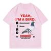 GovernUnisext Funny Pigeon Crewneck Women Short Sleeve Graphic T Shirts Fashion Trend Short Sleeve Tshirts Women Clothing Tshirt