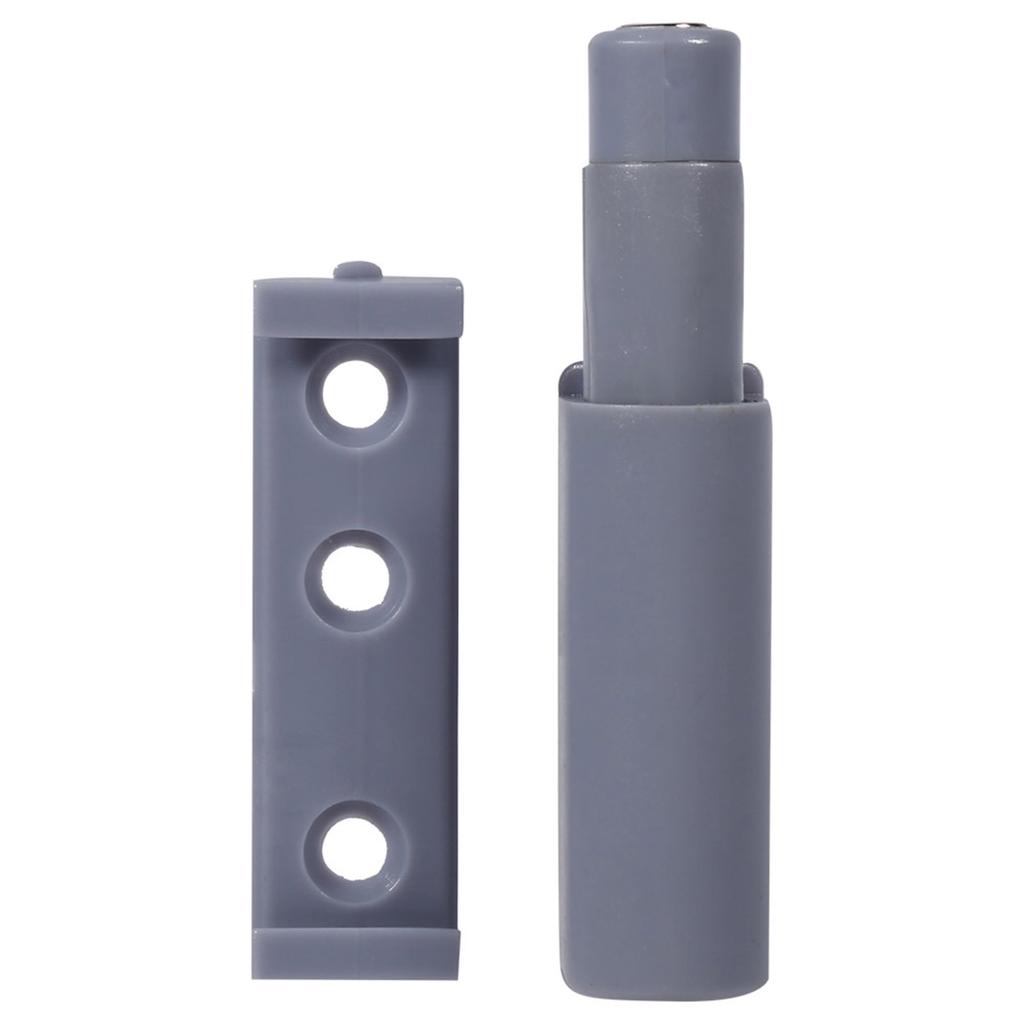 10pcs/pack ABS Case Cabinet Drawer Hinge Push To Open System Damper Buffer Catch Magnetic (S)